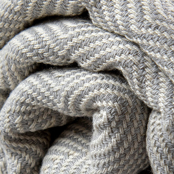 Bavlnený uterák a osuška Portokala IX - strieborno modrá sada Bavlnený uterák a osuška Portokala IX - strieborno modrá sada