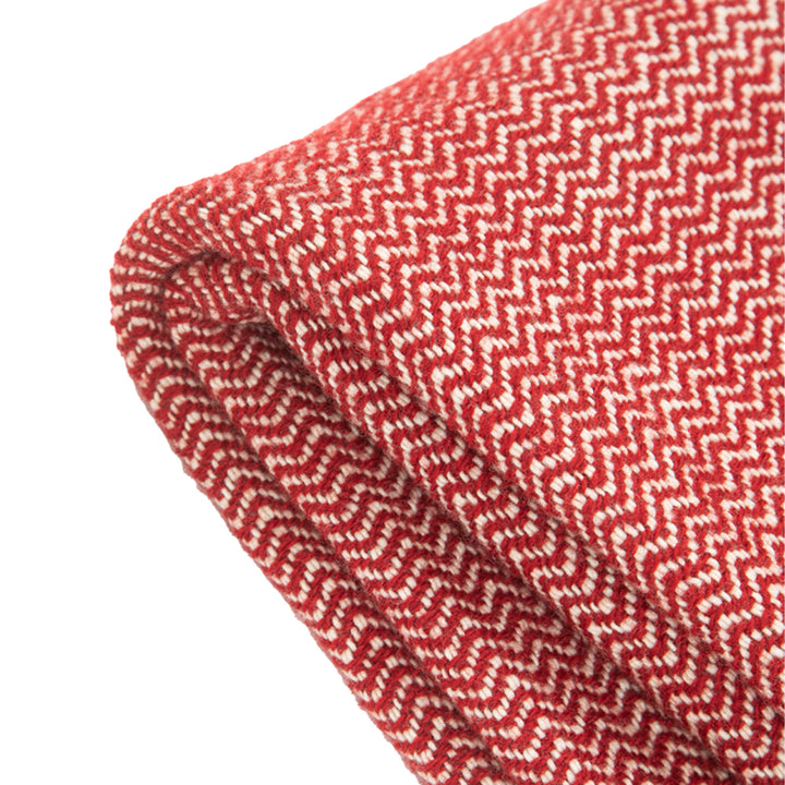 Wool blanket Marina merino - burgundy Wool blanket Marina merino - burgundy