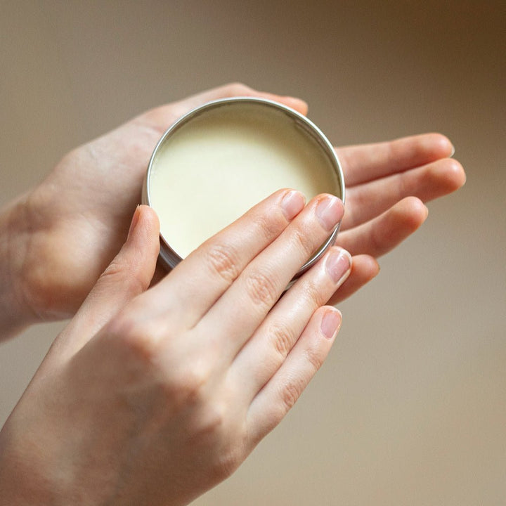 Natural hand balm with orange extract Natural hand balm with orange extract