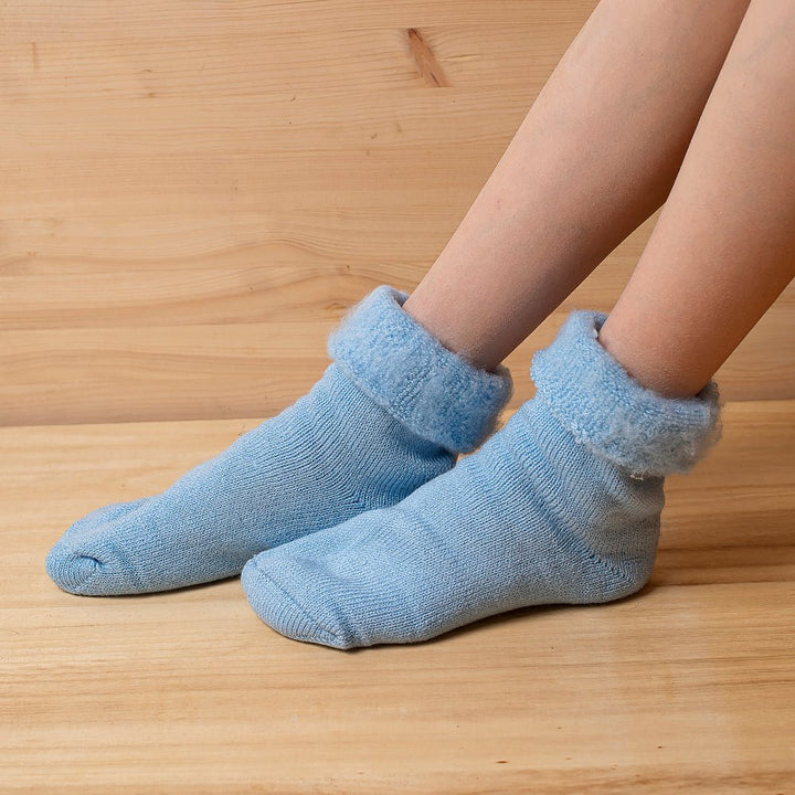Satz von 3 Paar Wollsocken "Linsen" gemustert 90% Wolle Satz von 3 Paar Wollsocken "Linsen" gemustert 90% Wolle