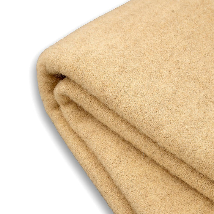 Dicke Wolldecke Rainbow XXX - natürliche ungefärbte weiße Wolle Dicke Wolldecke Rainbow XXX - natürliche ungefärbte weiße Wolle