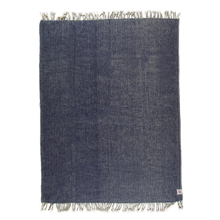 Vlněná deka Elma VII - půlnoční modř Vlněná deka Elma VII - půlnoční modř