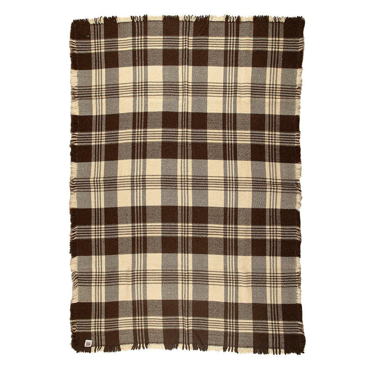 Μάλλινη κουβέρτα Rodopa I - φυσικό άβαφο λευκό και καφέ μαλλί Μάλλινη κουβέρτα Rodopa I - φυσικό άβαφο λευκό και καφέ μαλλί