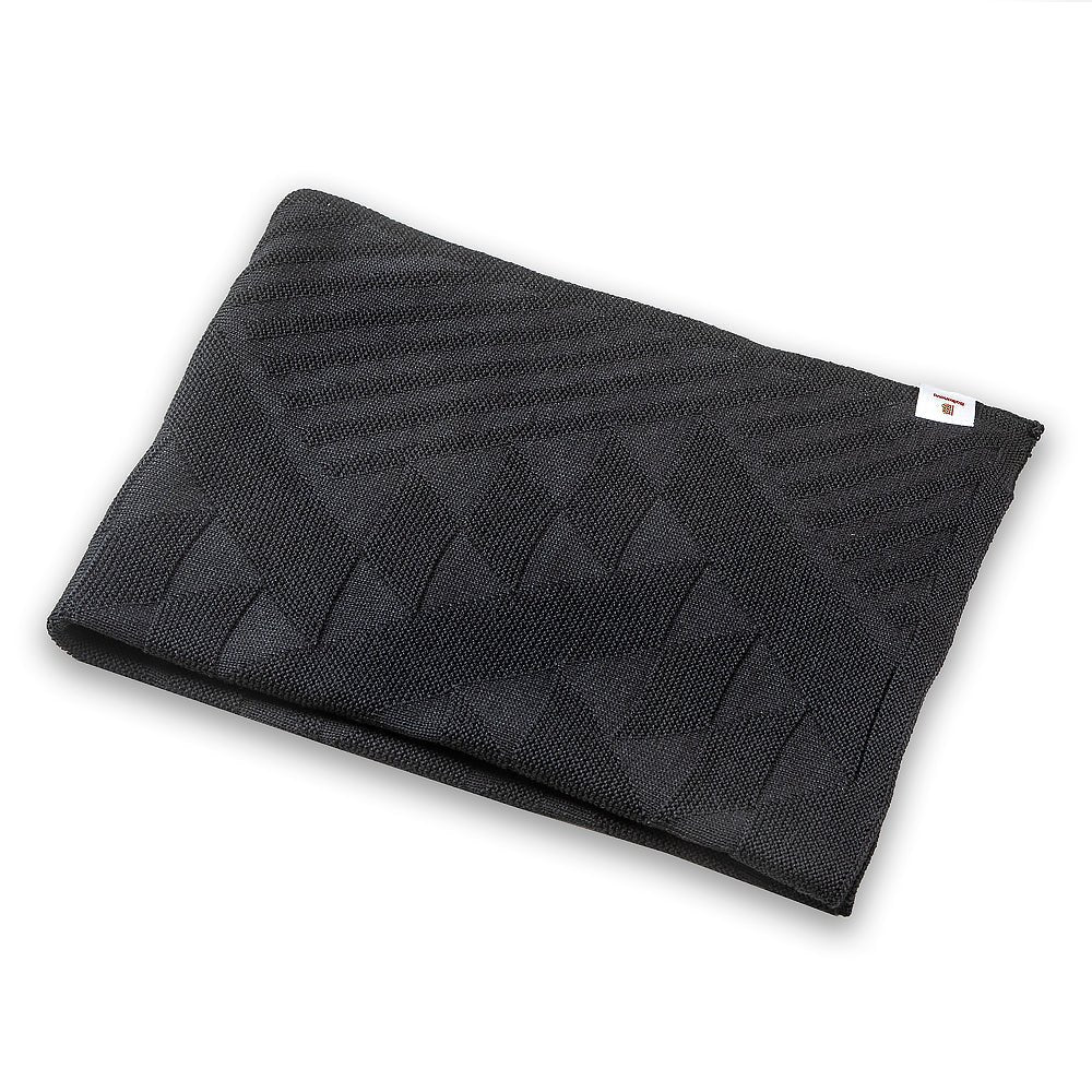 Vlněná šála z merino vlny - černá