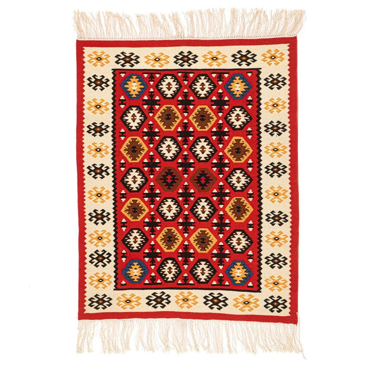 Vlněný Kilim - Bombičky Vlněný Kilim - Bombičky