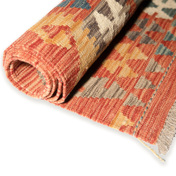 Woolen kilim "Kiremit XX"