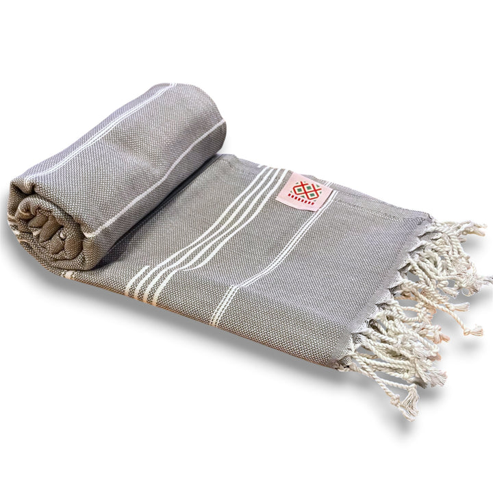 Cotton bath towel Sultan 2 - grey