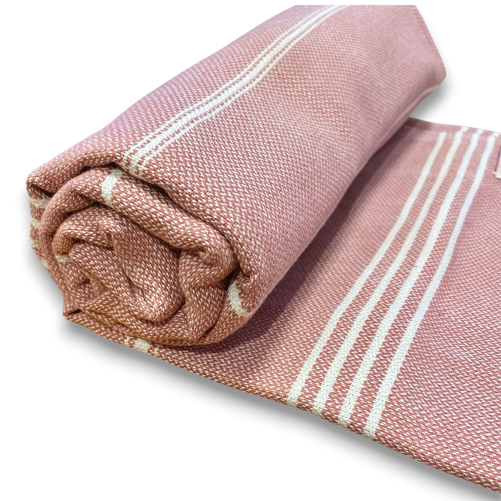 Cotton bath towel Sultan 4 - old pink | organic cotton bath towels​ | Balkanova