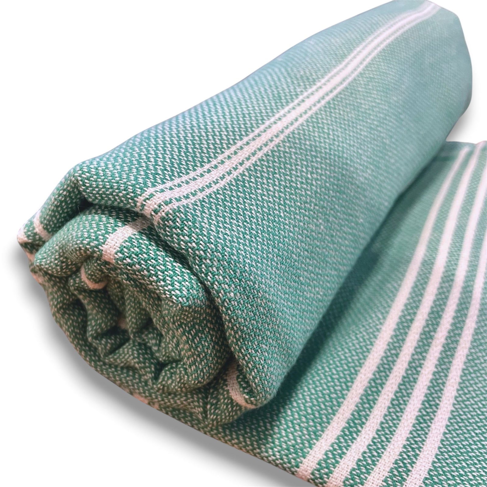 Cotton towel Sultan 3 - sea green | cotton hand towels​ | Balkanova