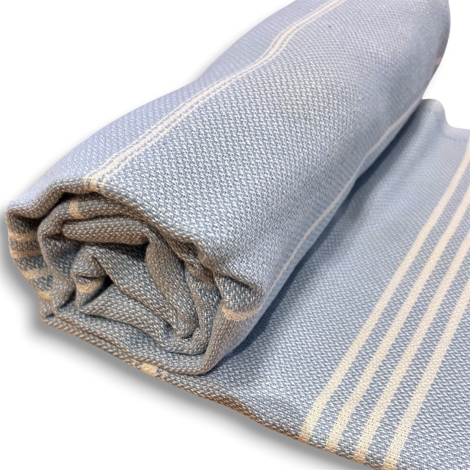 Cotton towel Sultan 9 - light blue | cotton hand towels​ | Balkanova