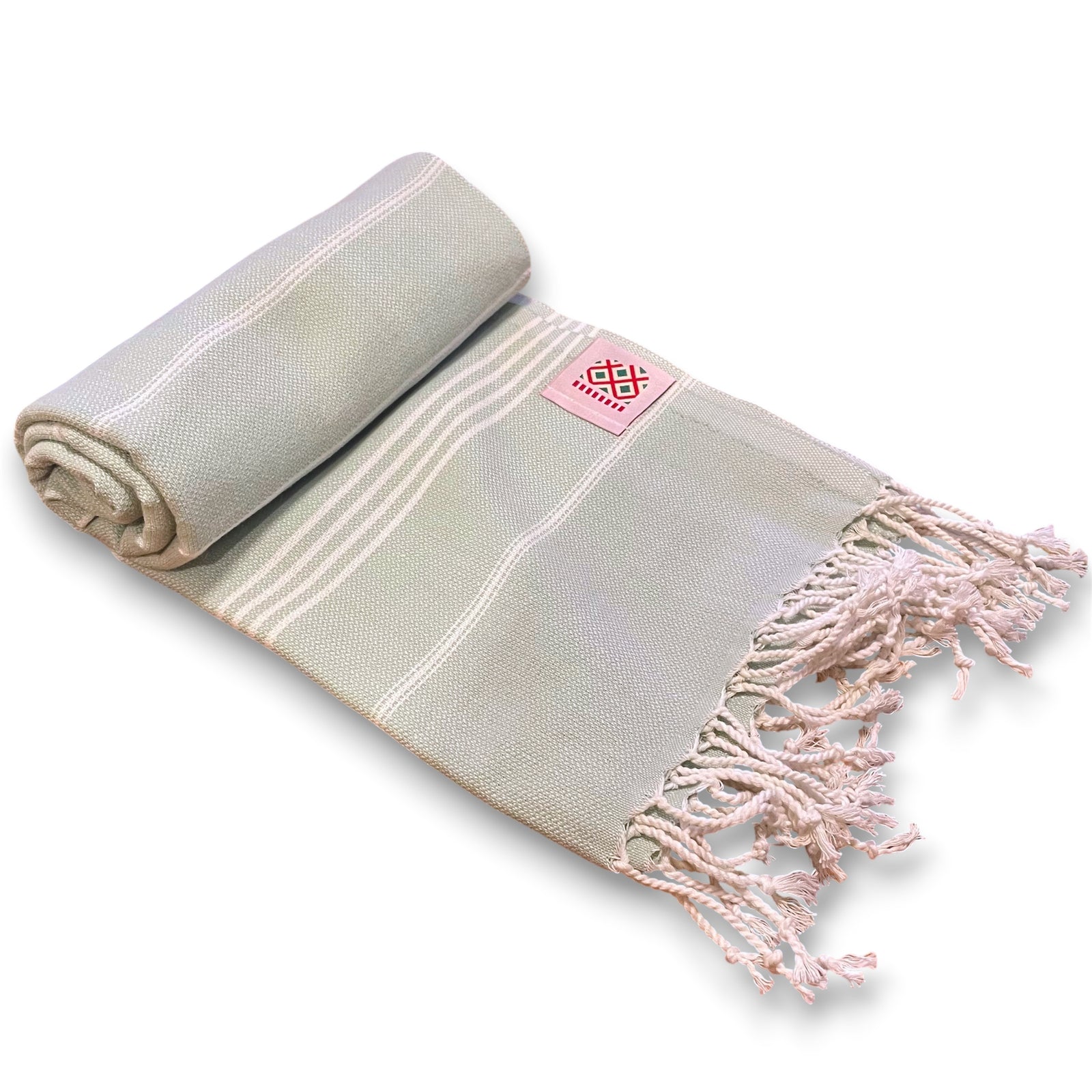 Cotton bath towel Sultan 8 - mint green | organic cotton bath towels | Balkanova