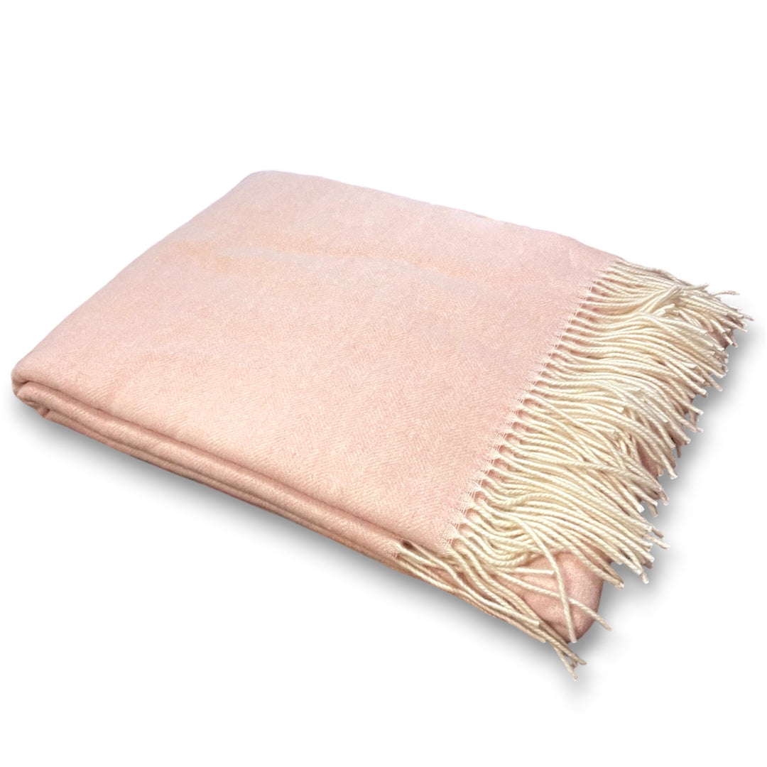 Kaschmirdecke Egea Merino 11 - hellgrau, EXTRA FEIN