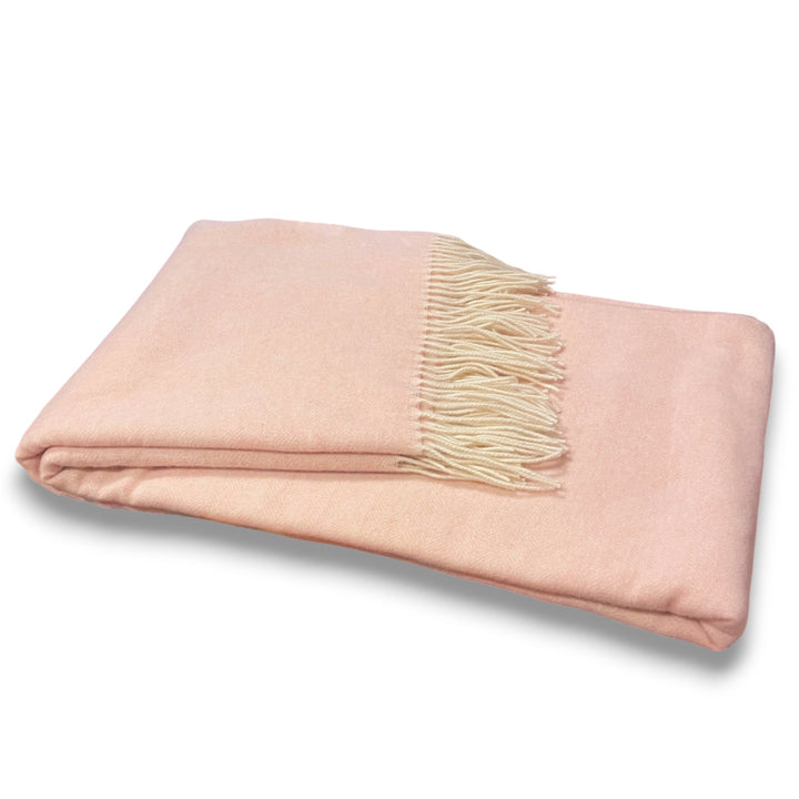 Kaschmirdecke Egea Merino 11 - hellgrau, EXTRA FEIN