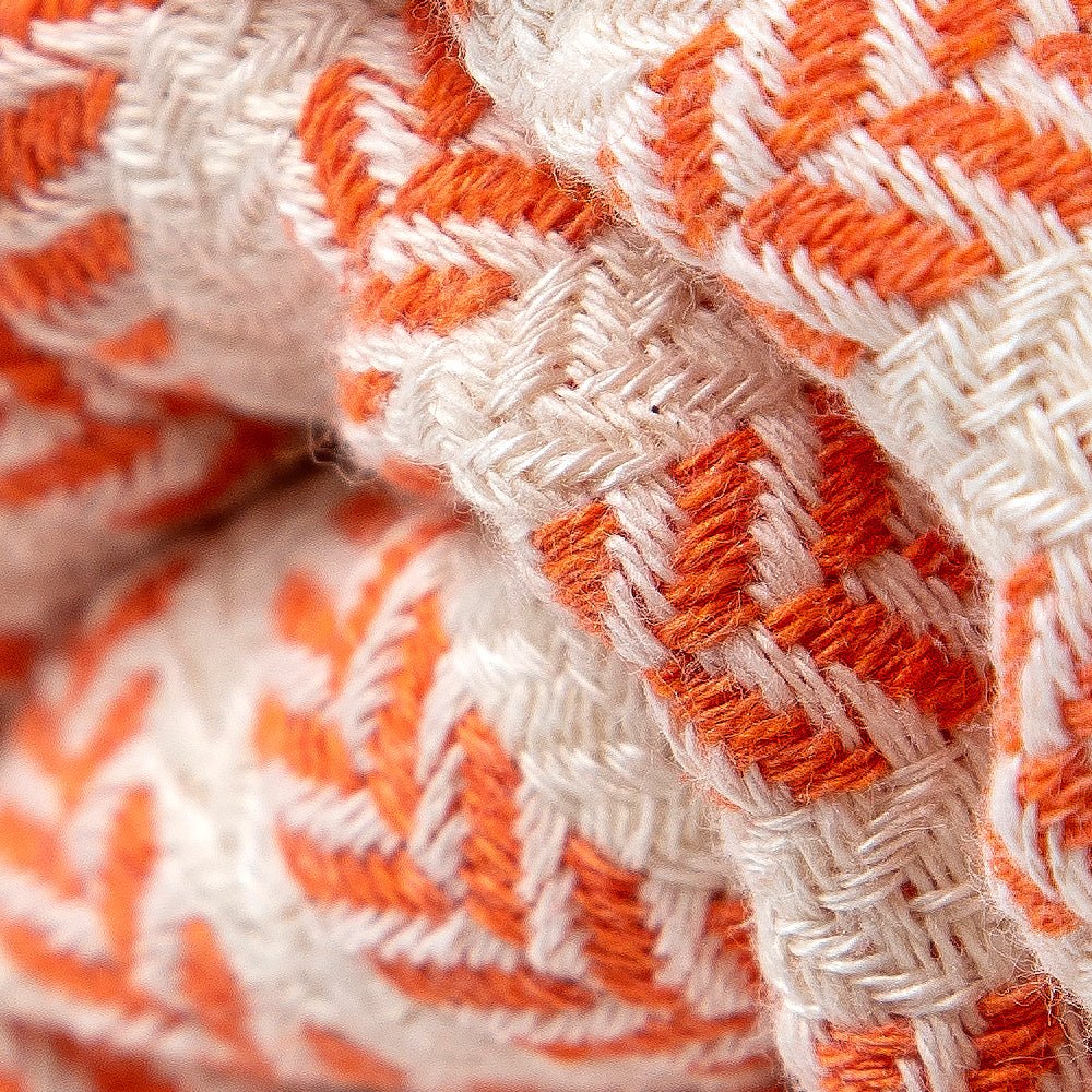 Cotton bath towel and towel Portokala 2 - orange set | cotton hand towels​​​​ | Balkanova