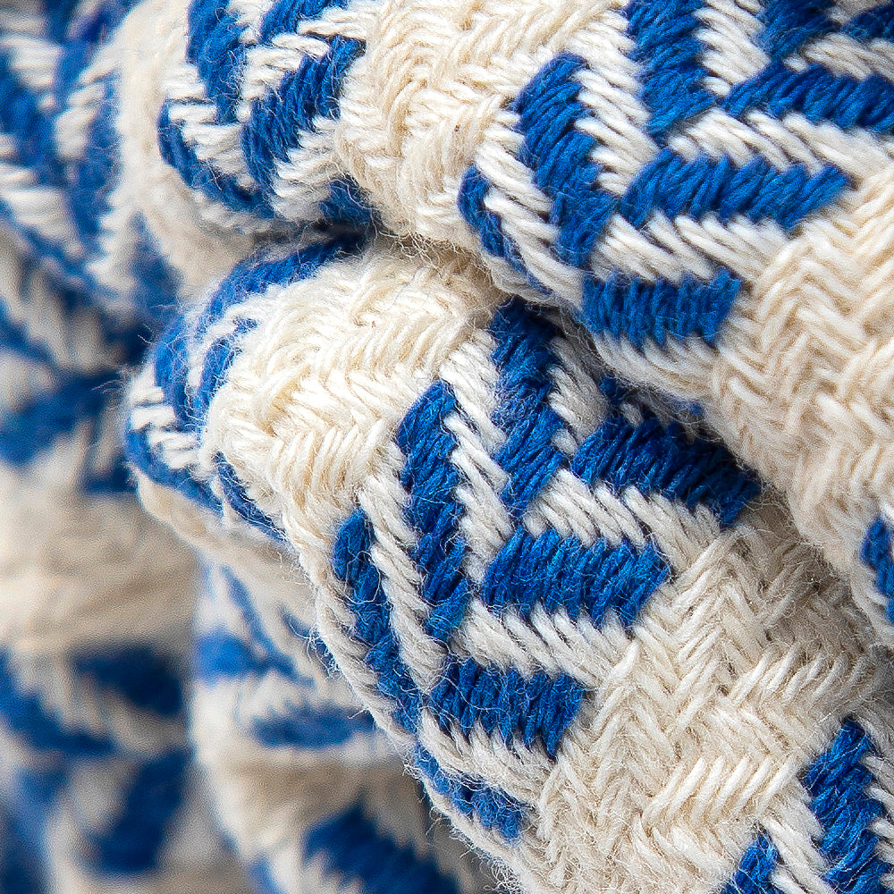 Baumwollbadetuch und Handtuch Portokala I - blaues Set