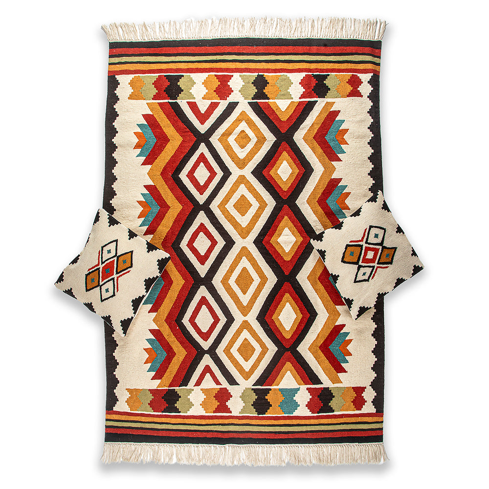 Woll-Kilim "Laodikeia"