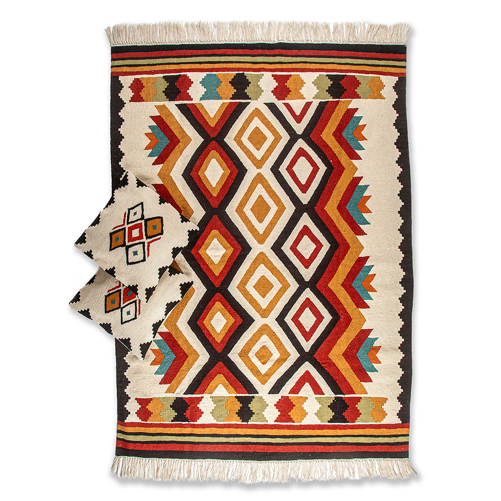 Woll-Kilim "Laodikeia"