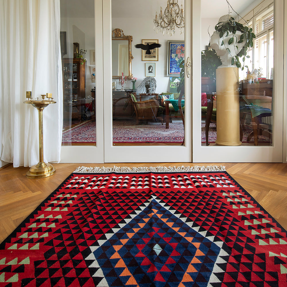 Woll-Kilim "Bakamski"