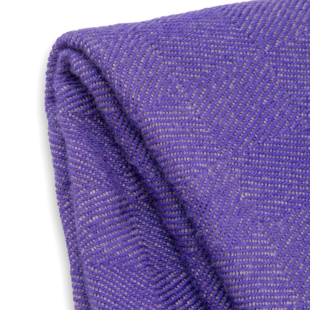 Wolldecke Kostadina Merino - lila