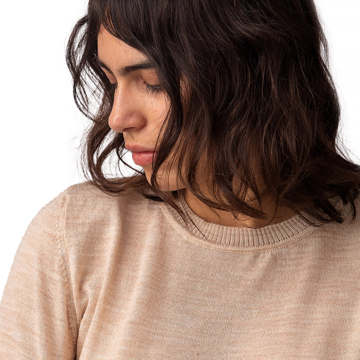 Ανδρικό πουκάμισο από μαλλί merino II - λευκό