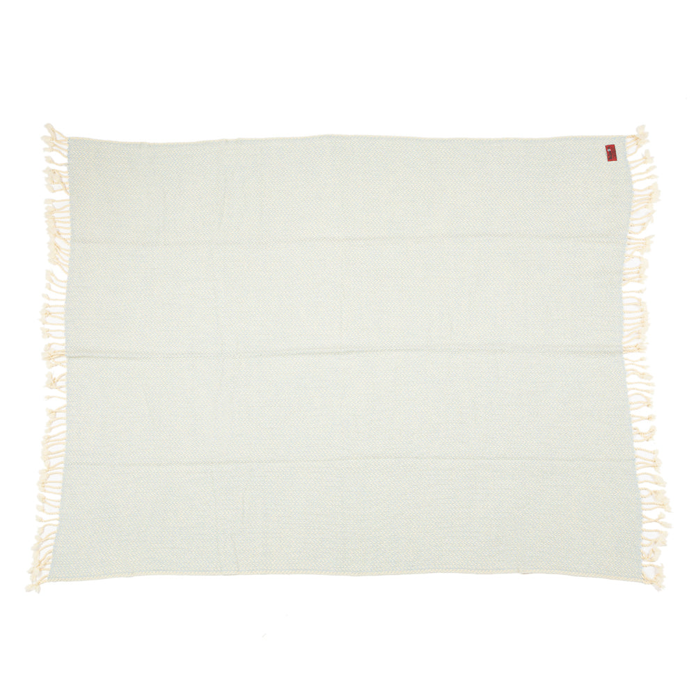Marina Merino Wool Blanket – Light Blue EXTRA SOFT-Balkanova