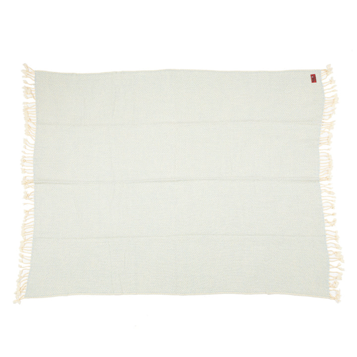 Marina Merino Wool Blanket – Light Blue EXTRA SOFT-Balkanova