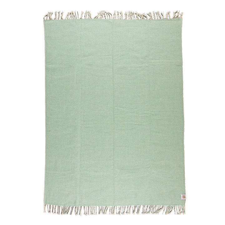 Wolldecke Elma VIII - mintgrün