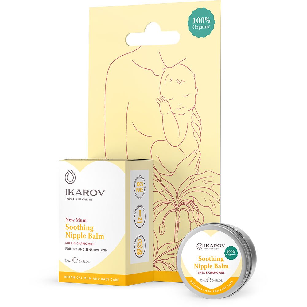 Natural soothing chamomile nipple balm 12ml-Balkanova
