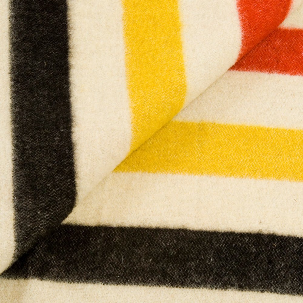 Thick wool blanket Rainbow I - rainbow LONG