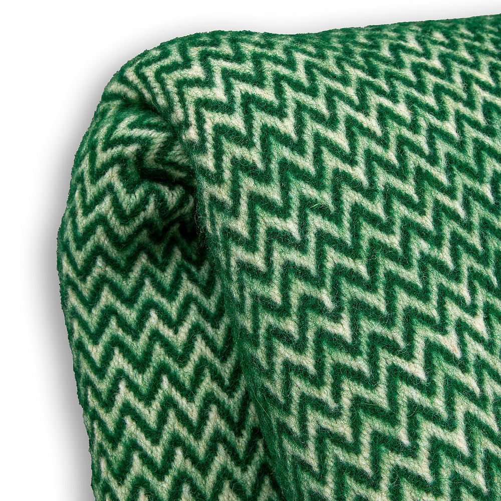 Wool blanket Marina merino - green
-Balkanova
