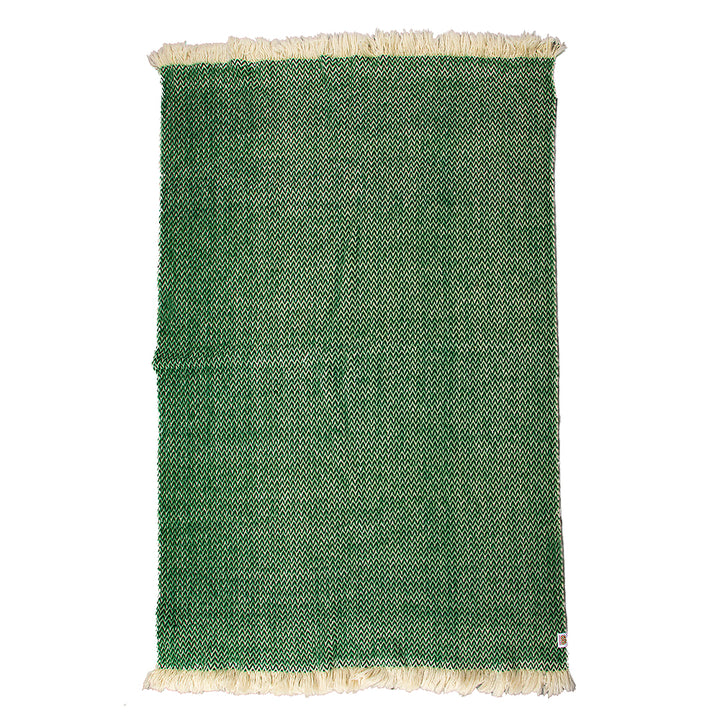 Wool blanket Marina merino - green
-Balkanova