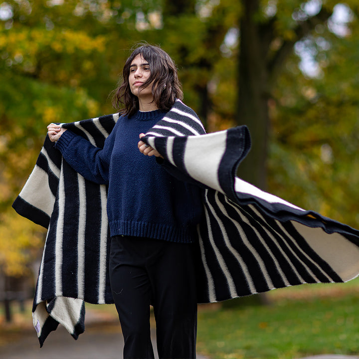 Παχιά μάλλινη κουβέρτα Rainbow I - ουράνιο τόξο