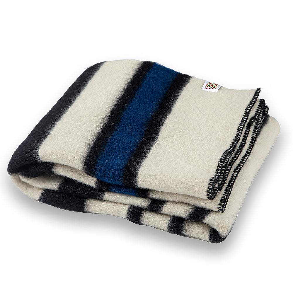 Thick wool blanket Rainbow II - Fort Union-Balkanova