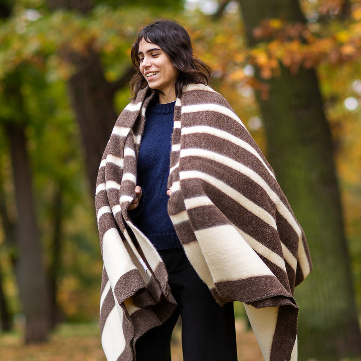 Παχιά μάλλινη κουβέρτα Rainbow I - ουράνιο τόξο