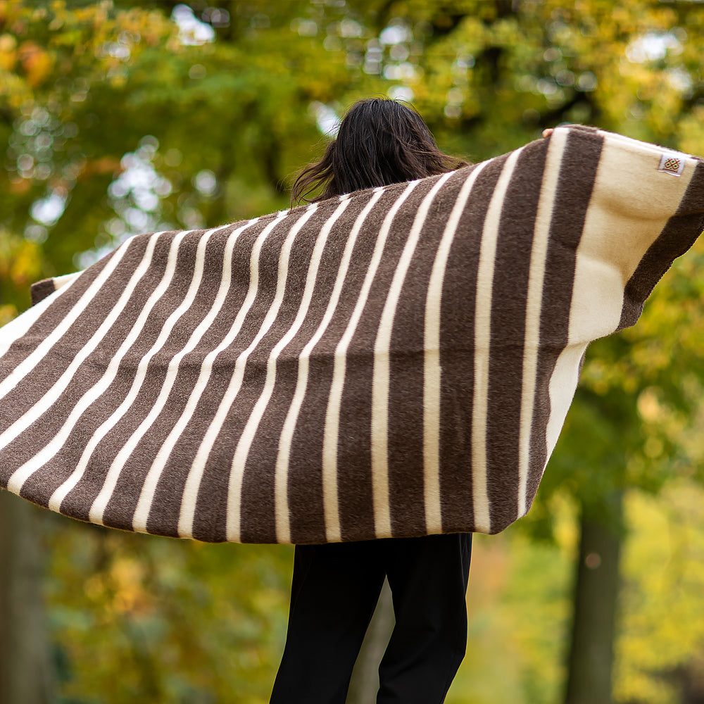 Παχιά μάλλινη κουβέρτα Rainbow I - ουράνιο τόξο