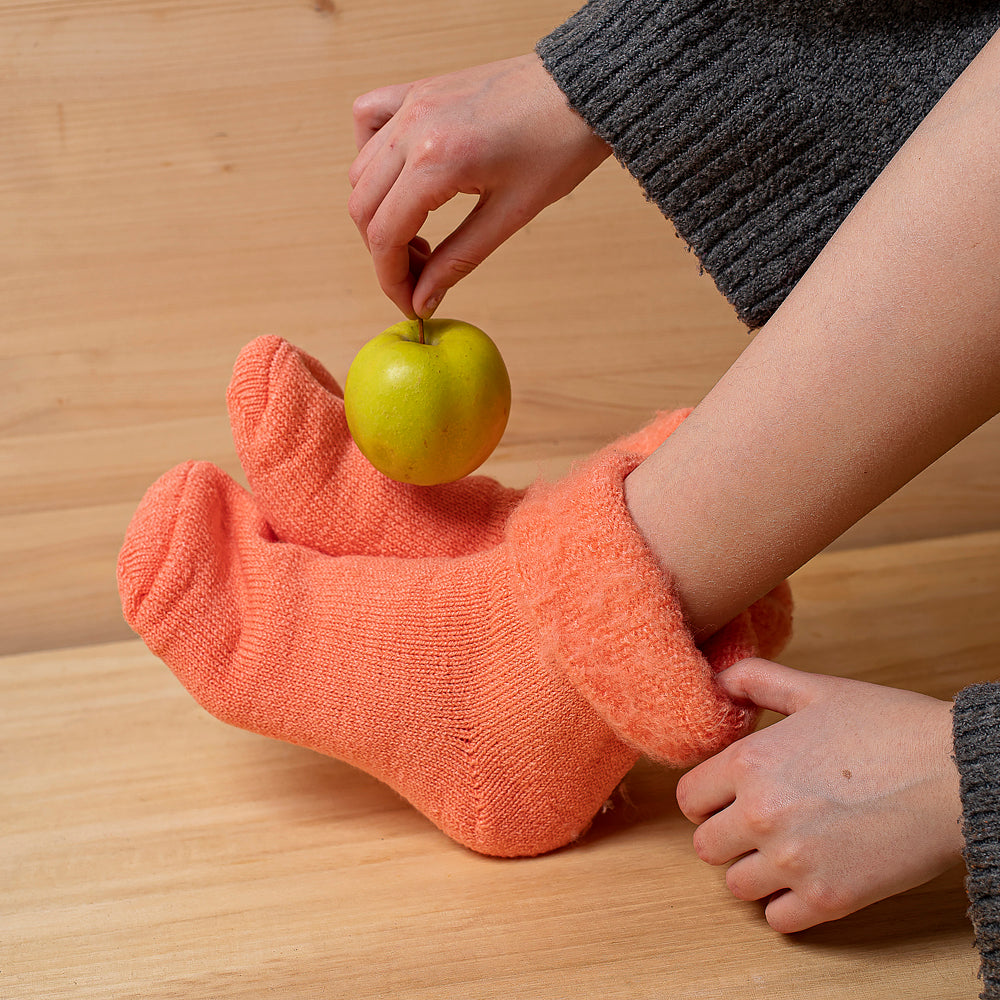 Wollsocken "shoshonky" - apricot