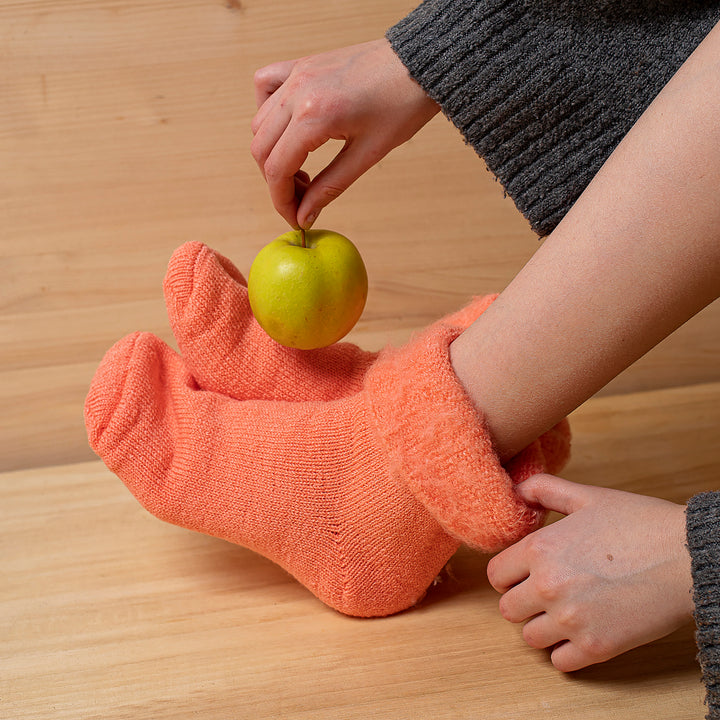 Wollsocken "shoshonky" - apricot