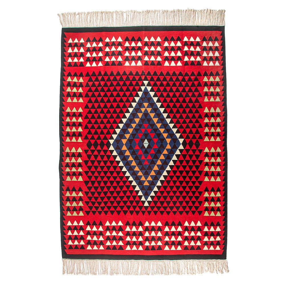 Woolen Kilim "Bakamski"-Balkanova