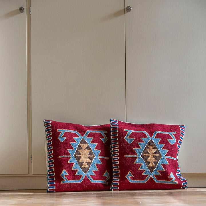 Kilim cushion "Denizli"-Balkanova