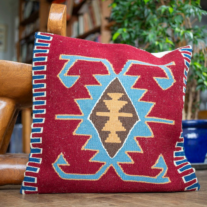 Kilim cushion "Denizli"-Balkanova