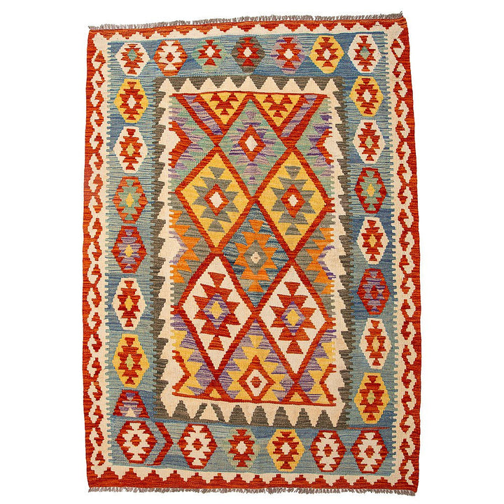 Woolen kilim "Blue Hall"