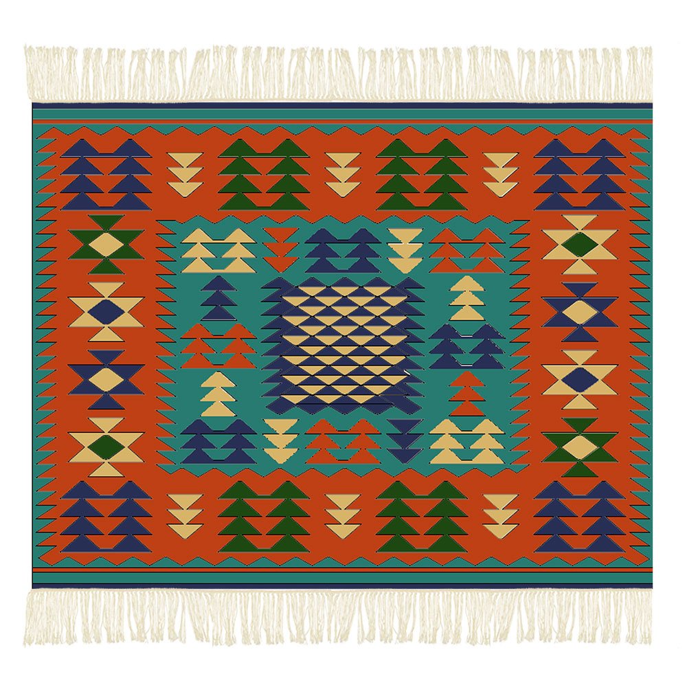 Motif - Kilim « Garibalda III » - Balkanova