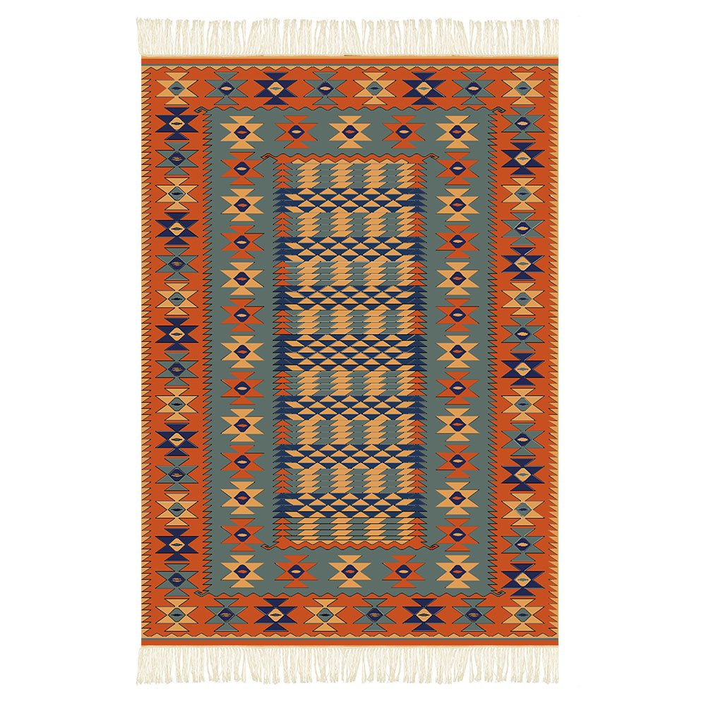 Motif - Kilim « Garibalda IV » - Balkanova