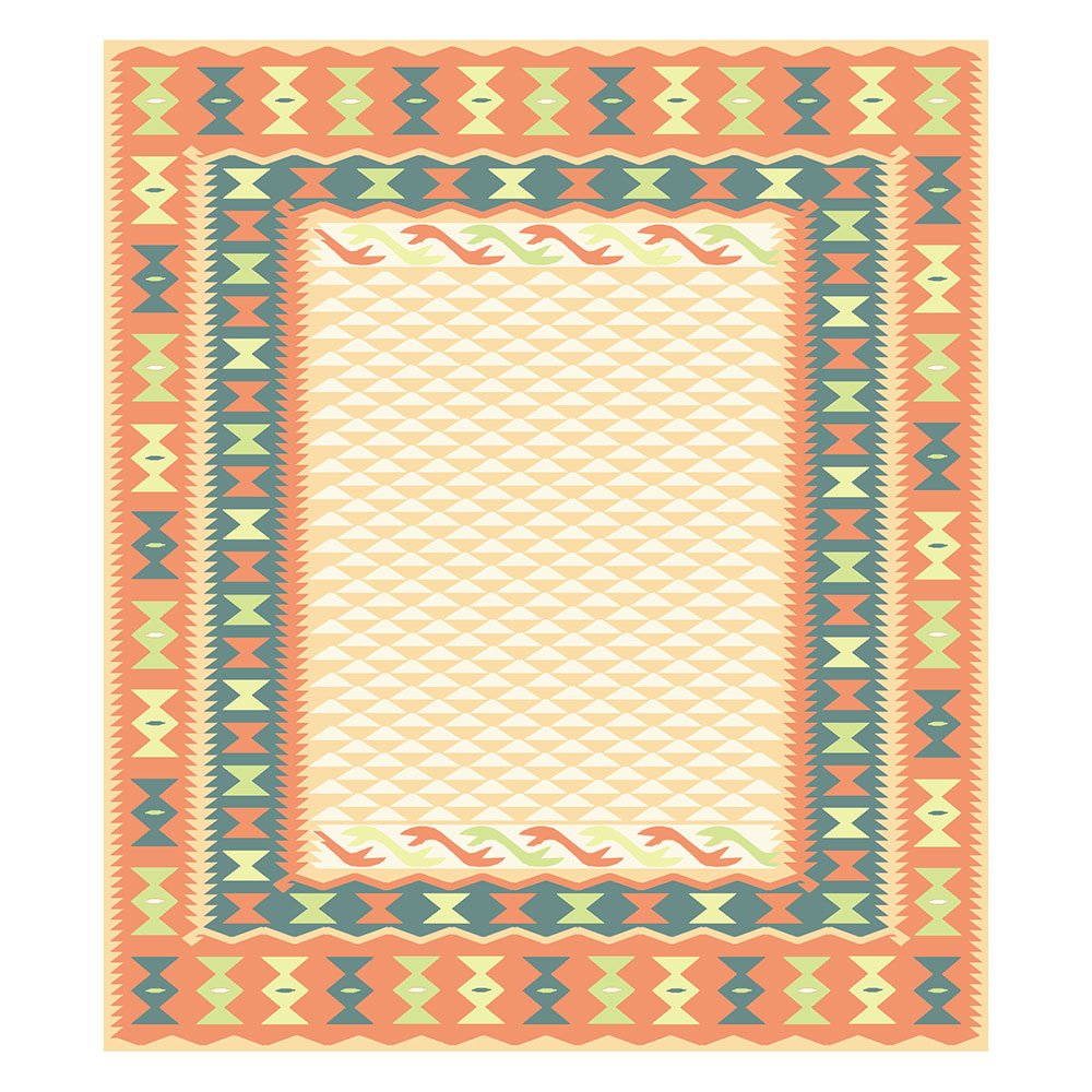 Pattern - Kilim "Garibalda XIV"-Balkanova