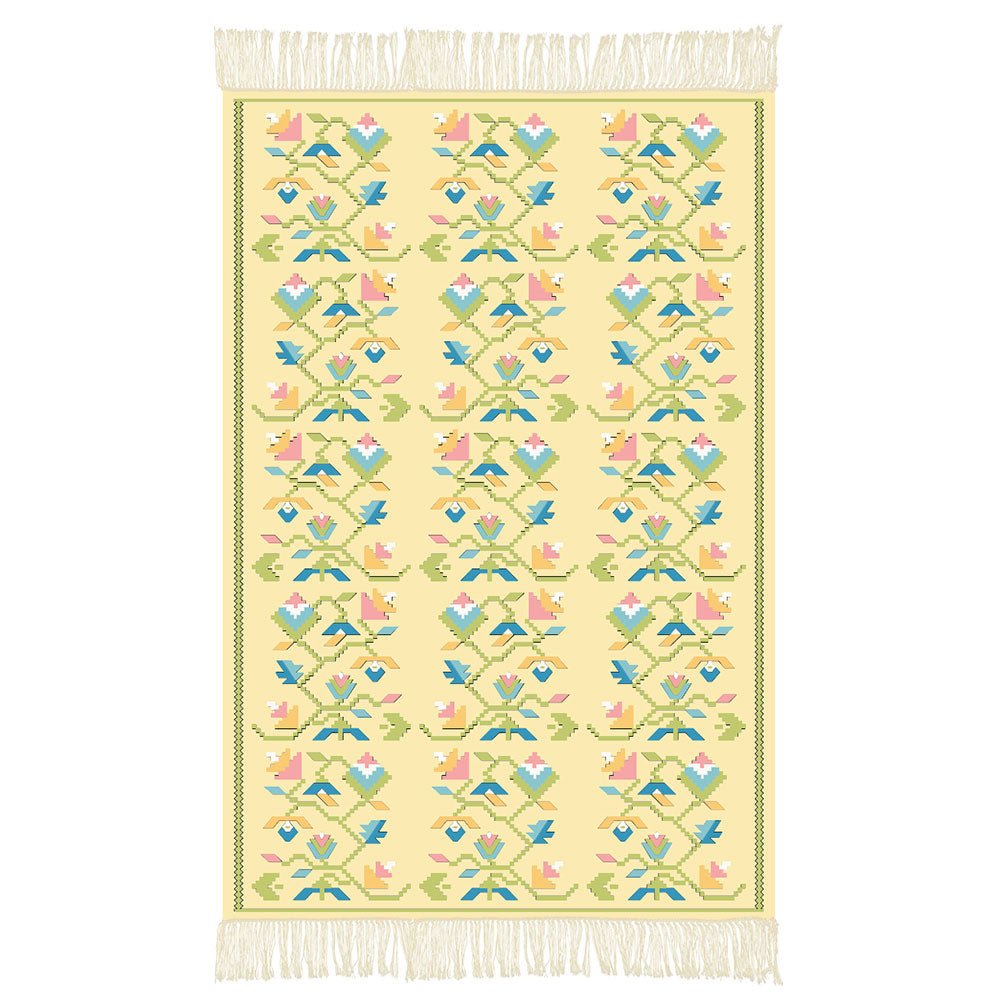 Pattern - Kilim "Spring Grapevine I"-Balkanova