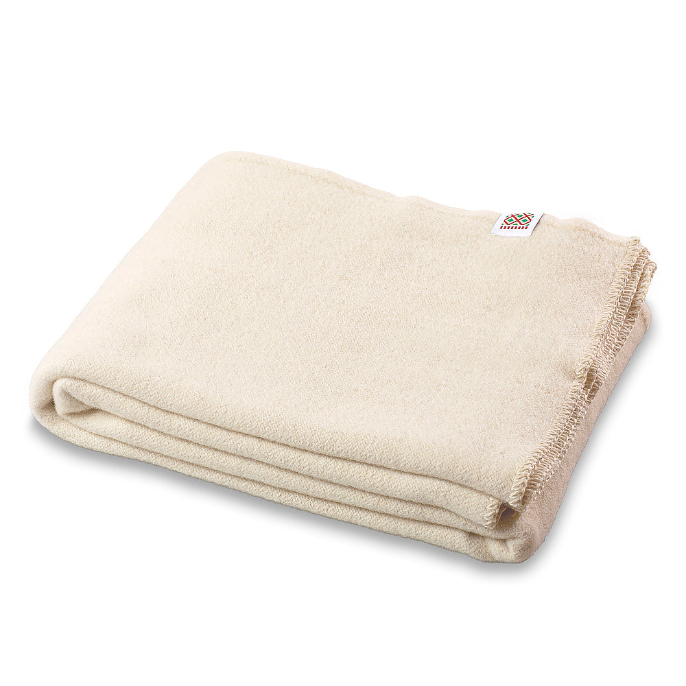 Wolldecke Gergana merino baby weiß II