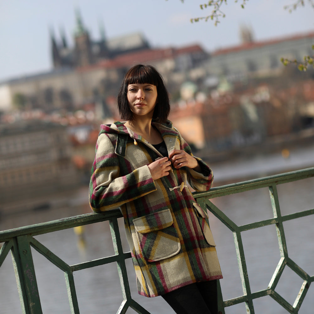 wool coat in Prague