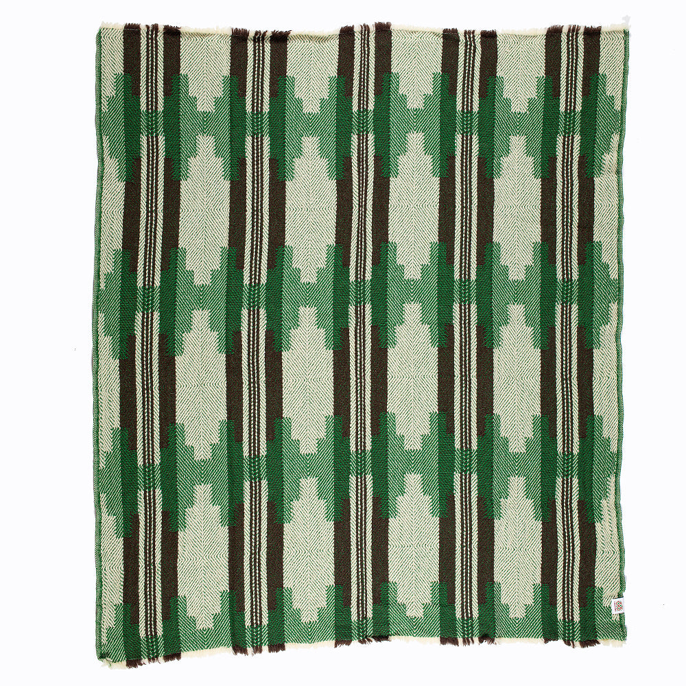 Vlněná deka Abata - zelená-Balkanova