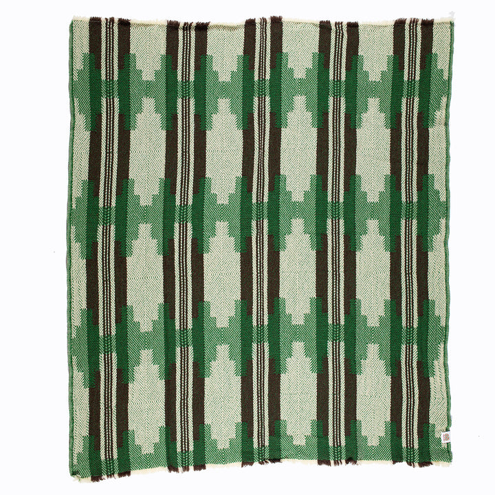 Vlněná deka Abata - zelená-Balkanova