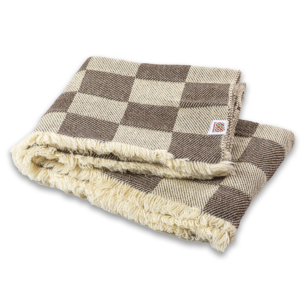 Checkered Wool Blanket Rodopa IV